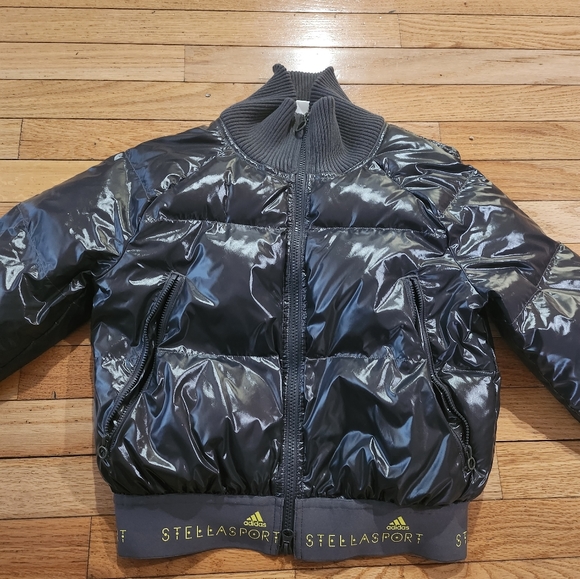 Stella Mccartney × Adidas cropped puffer jacket XS - Picture 2 of 9